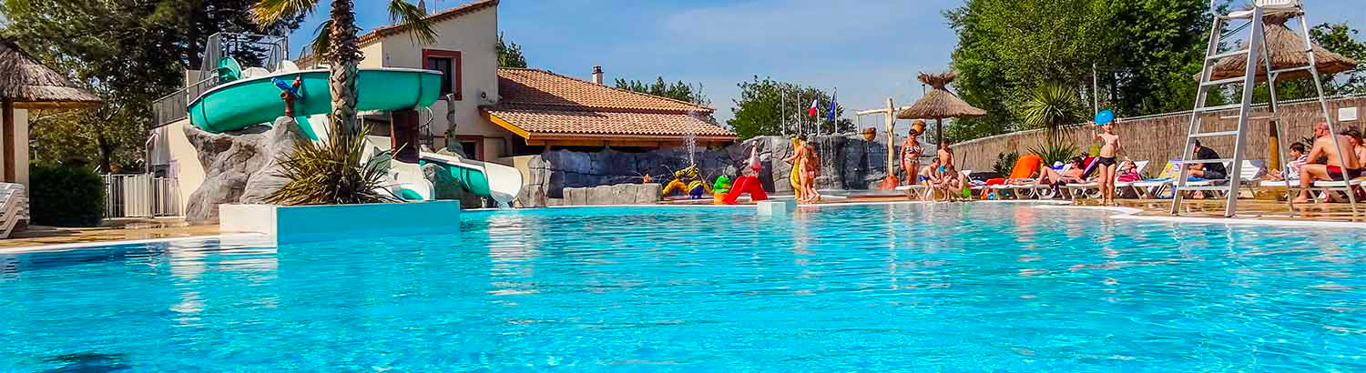 camping avec piscine vias plage