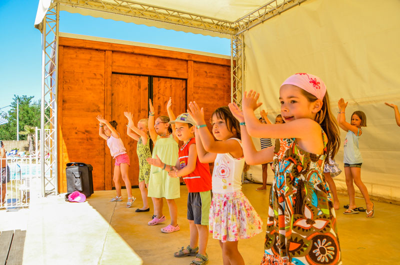 Animations enfants camping