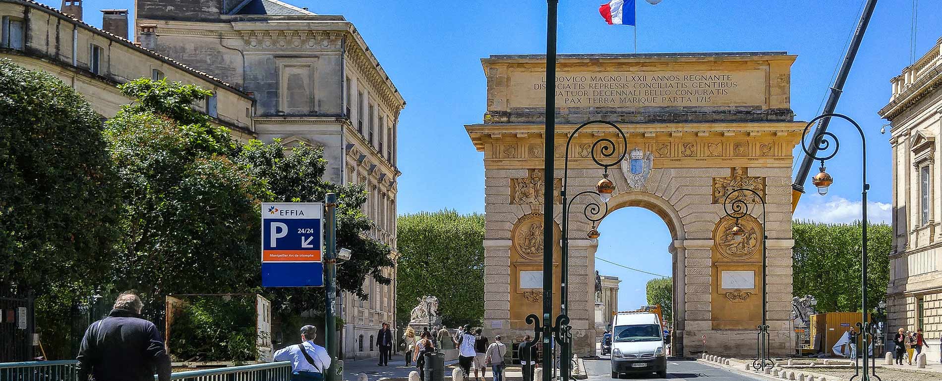 arc de triomphe montpellier