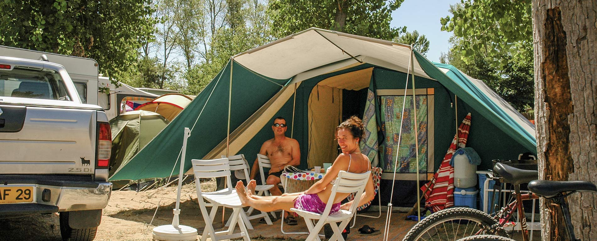 camping caravaning vias