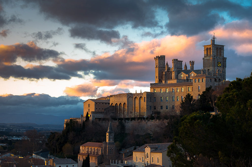 cathedrale saint nazaire beziers Herault