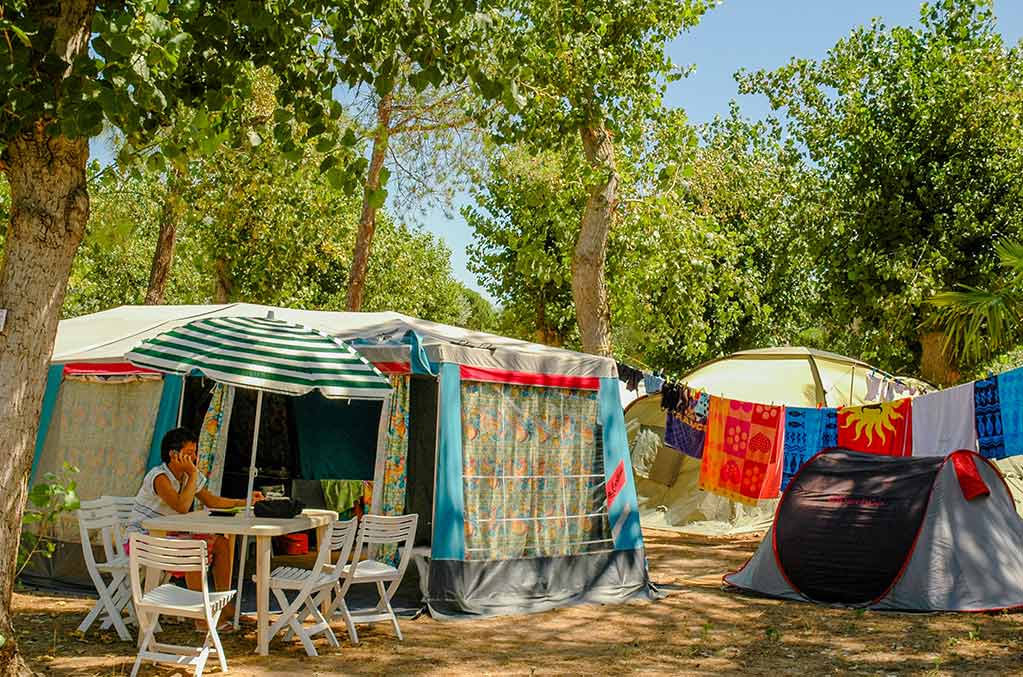 emplacement camping vias