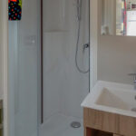 mobil home salle bain