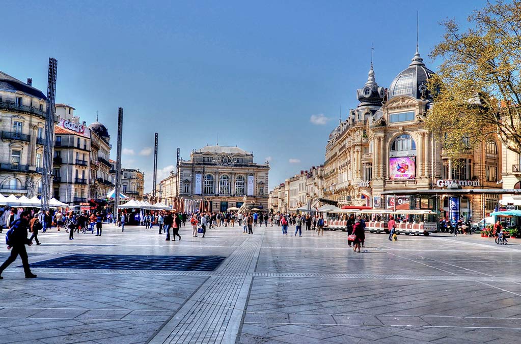 place de la comedie montpellier