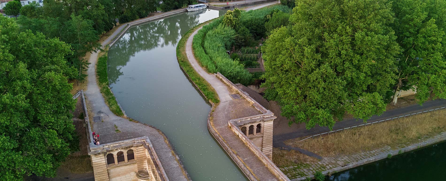 canal du midi vacances tourisme vias