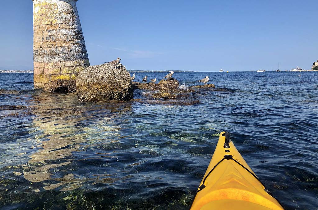 kayak de mer vias