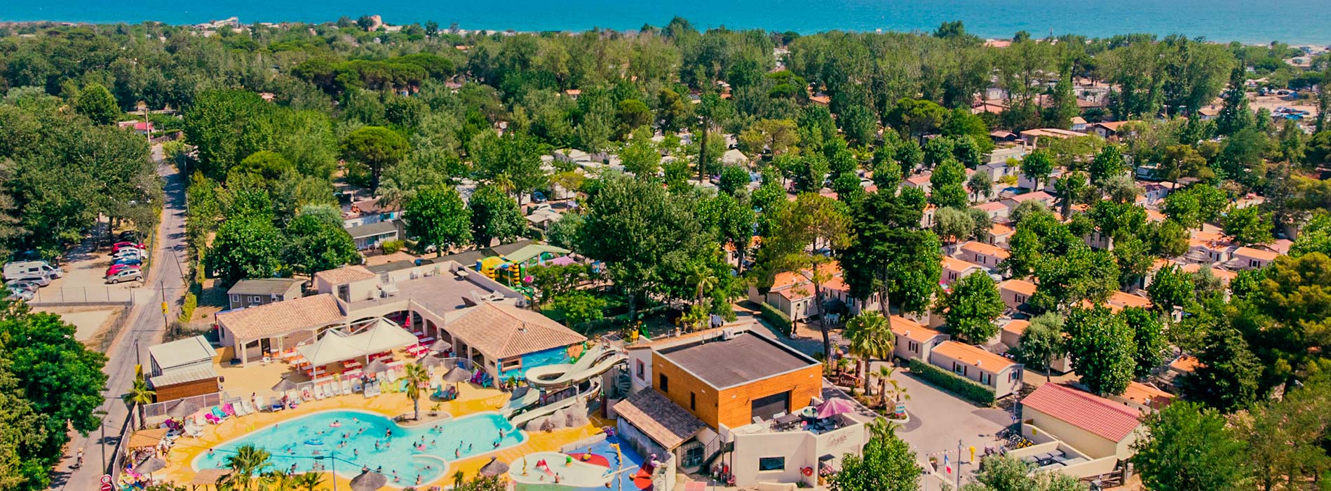 camping vias parc aquatique