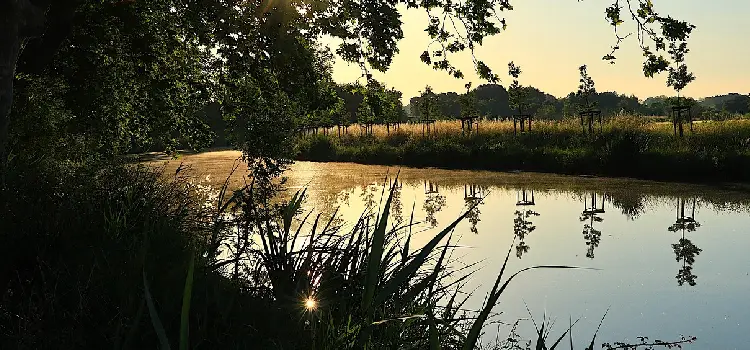 Canal de midi sunrise
